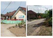 Jalan Desa Gedung Hampir Ambles,Perhatian Pemerintah kabupaten Tanggamus, Dipertanyaankan??