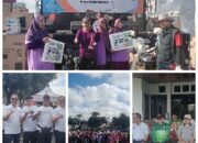 Peringatan Hari Guru Nasional Ketua PGM Bersama Sekda Kota Tasikmalaya  Melepas Acara Jalan Sehat Yang Dibanjiri Hadiah Istimewa Secara Gratis.