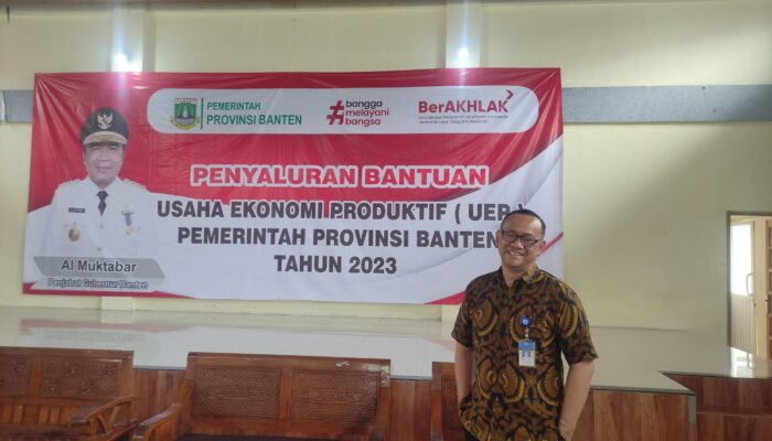Dinsos Banten Cek Bantuan UEF Di Lebak