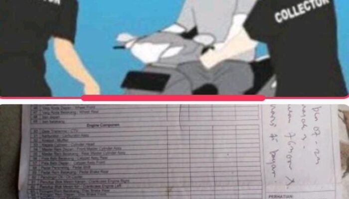 Na’as Kendaraan Roda Dua Milik Keponakan Salah Satu Wartawan  Di Duga Di Rampas Paksa Gerombolan Preman Berkedok Matel Di Wilkum Polsek Balaraja