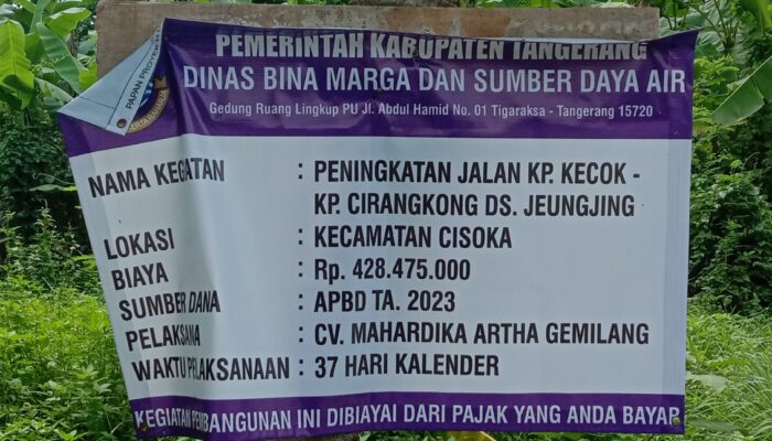 Beton Baru Sudah Retak, Dugaan Pemborosan Pajak Masyarakat dalam Pembangunan Betonisasi Desa Jeunjing