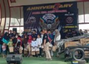Anniversary ke-2 Komunitas AXSI MM2100, Adakan Bakti Sosial Santuni Anak Yatim
