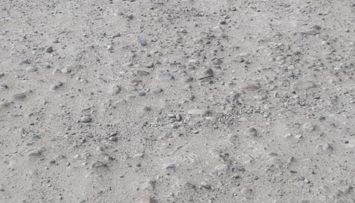 Belum Setahun, Rabat Beton Pakai Dana Desa 2023 Dikampung Gelung Seruway Sudah Rusak
