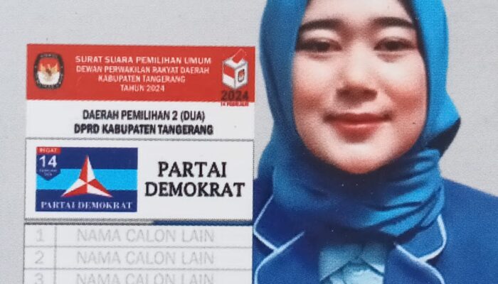 Yunanti Khusnul khotimah calon dewan DPRD kabupaten Tangerang Dapil 2 sosialisasi kepada masyarakat Mauk Desa Ketapang
