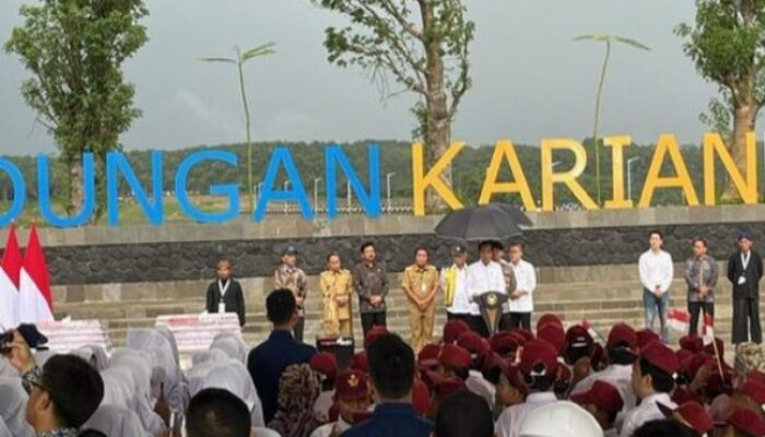 Ini Total Anggaran Bendungan Karian Di Lebak Yang Di Resmikan Presiden Jokowi