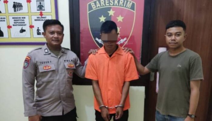 Dibantu Warga Polsek Pulau Panggung Berhasil Tangkap Pencuri Motor di Ulu Belu