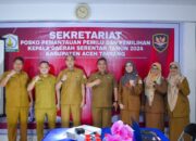 Pj Bupati Asra Tinjau Sekretariat Posko Pemantauan Pemilu & Pilkada 2024