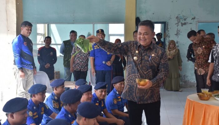 Pj Bupati Asra Resmikan Pos Damkar Seruway
