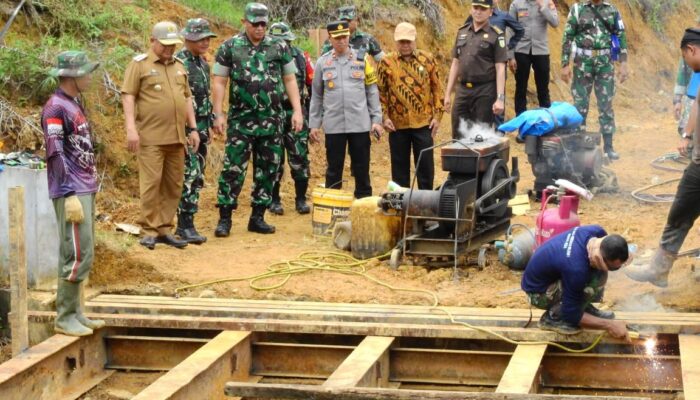Buka TMMD REG ke – 119, Pj Bupati Asra Sebut Terima Kasih TNI