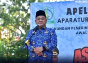 Ini Pesan Pj Bupati Asra Saat Pimpin Perdana Apel Akbar ASN