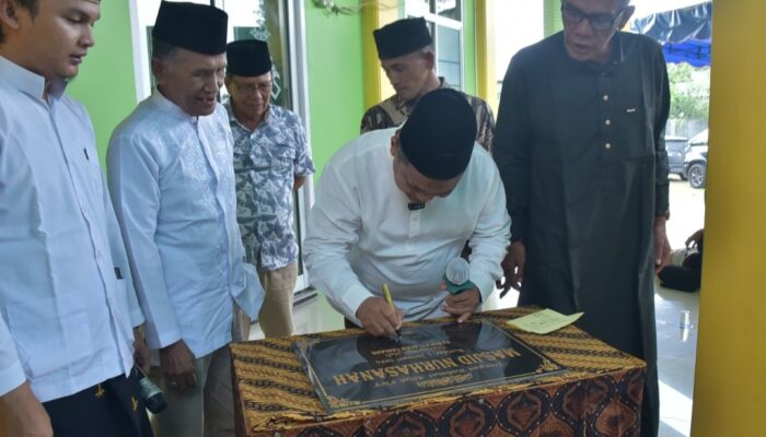 Nurhasanah Bundar; Pj Bupati Asra Sebut Masjid Mesti Jadi Madrasah Pembinaan Umat