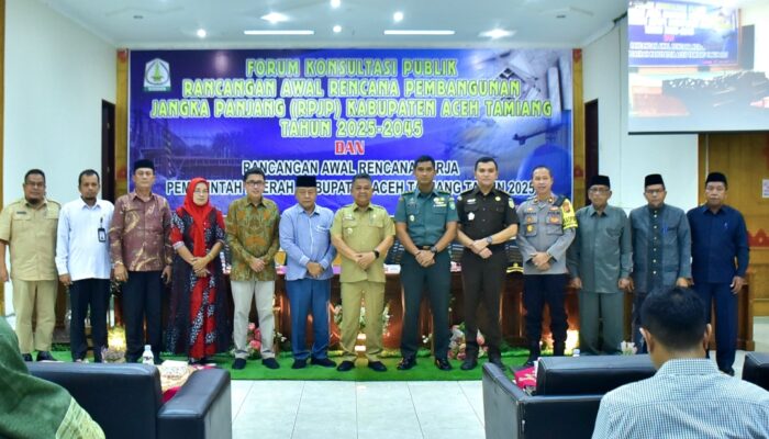 Dibuka Pj Bupati Asra, Pemkab Aceh Tamiang Bahas RPJP 2024 – 2045