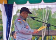 Jelang Pemilu Serentak 2024, Pj Bupati Asra Pimpin Apel Siaga Satlinmas