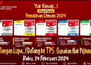 Ketua KPU Lebak Ajak Warga Lebak Untuk Datang Ke TPS