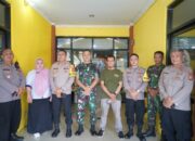 Kapolres Dampingi Dandim 0612 Tasikmalaya,  Monitoring Pengecekan Kantor KPU dan PPK di Kota Tasikmalaya