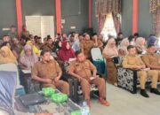 Plt Sekda  Tri Kurnia Berharap Semua Pihak Terutama Datok Penghulu di Kampung-kampung Dapat Mensosialisasikan kepada Masyarakat Penanganan Stunting