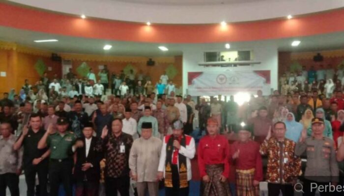Plt Sekda Tri Kurnia sebut Sangat Mengapresiasi & Mendukung Digelarnya Kegiatan Sosialisasi Pembinaan Ideologi Pancasila