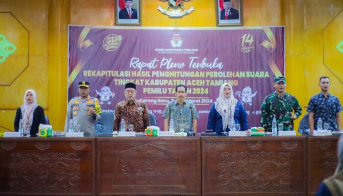 Pemkab Harap Pleno Rekap Suara Pemilu Serentak 2024 Berjalan Baik, Lancar & Transparan