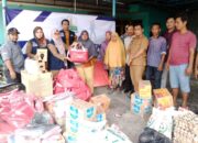 Pemkab Serahkan Bantuan Masa Panik Musibah Kebakaran di Kampung Landuh
