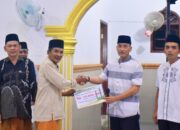 Safari Ramadhan 1445, Pj Sekda Tri Kurnia Kumpulkan 18,5 Juta dari Lelang Wakaf Pembangunan Masjid