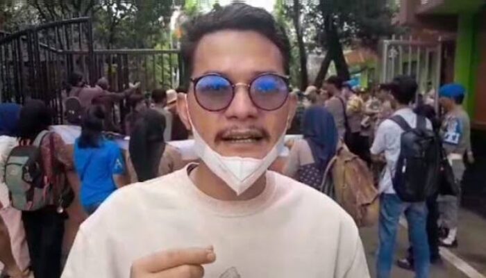 Isu Mutasi Rotasi Jabatan Lingkup Kota Bekasi, Angkatan Mahasiswa Bekasi Gelar Aksi Unjuk Rasa
