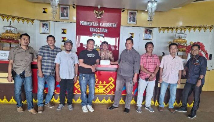 Sejumlah Organisasi Pers Tanggamus Kirimi Surat Audiens Kepada PJ Bupati