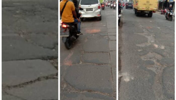 Dugaan Abaikan Keselamatan Warga, Pemerintah Diminta Tanggap Atasi Jalan Rusak di Cisoka