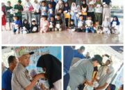 Sambut Bulan Ramadhan Kang Eded Didampingi Kades Sukahaji Bagi-Bagi Santunan Ke Anak Yatim Piatu.