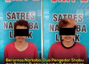 Dua Pengedar Shabu Di Lebak Di Tangkap Polisi