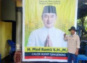 Tokoh masyarakat Kp.Tegal kali Baru Balaraja Siap Dukung ( Balon) Bupati Tangerang H.Mad Romli