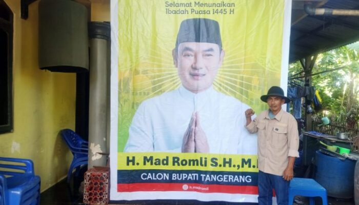 Tokoh masyarakat Kp.Tegal kali Baru Balaraja Siap Dukung ( Balon) Bupati Tangerang H.Mad Romli