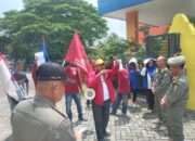 Aktivis Forum Lembaga Bersatu Geruduk Kantor BPPW Banten