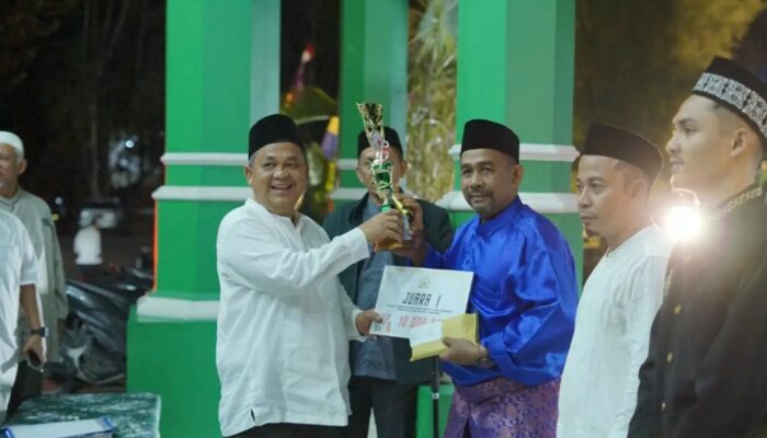 Banda Mulia Juara Festival Takbir Keliling Aceh Tamiang