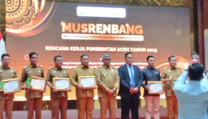 Begini kata Pj Bupati Asra saat terima Anugerah Perencanaan Prof A Madjid Ibrahim
