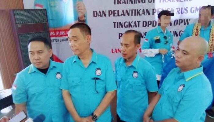 Ratusan Relawan dan DPD GMDM Provinsi Lampung Beri Dukungan Arinal Junaidi Gubernur Lampung, Dua Periode
