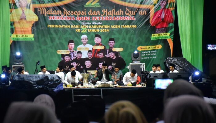 Parade Haflah Qur’an Jadi Pesona Puncak Peringatan HUT Aceh Tamiang ke 22