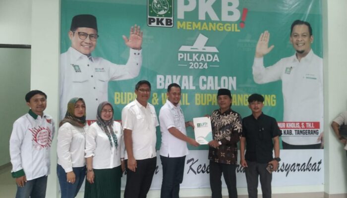 Dengan Tema PKB Memanggil, 7 Calon Bupati Di Hari Pertama  Ambil Formulir Di Kantor DPC PKB Kabupaten Tangerang