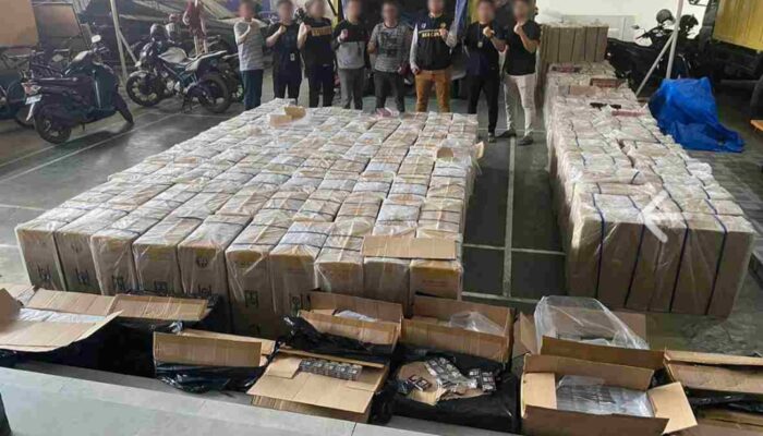 Di Aceh, Tim Gabungan Amankan Rokok Ilegal Senilai Rp6,3 Miliar