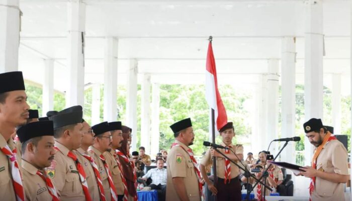 Pengurus Kwarcab Pramuka Aceh Tamiang Dilantik