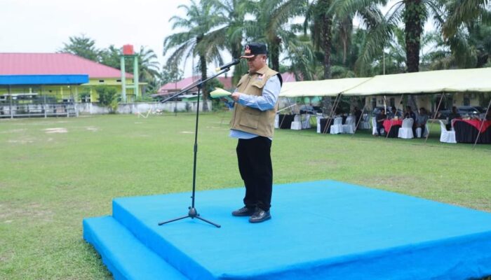 TUTUP Diklat Kualifikasi Damkar, Ini Pesan Pj Bupati Asra kepada Petugas Damkar Aceh Tamiang