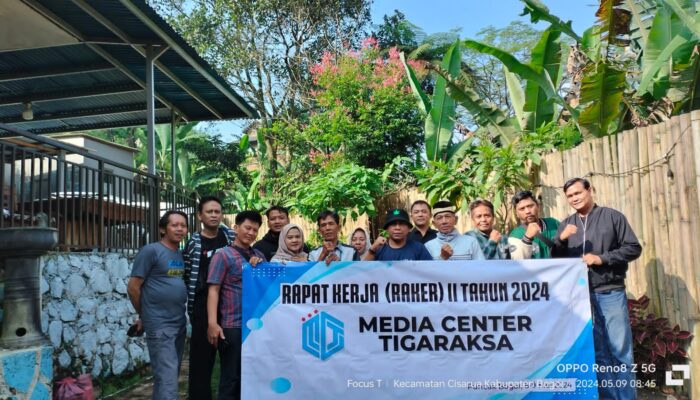 Hadapi Tantangan 2024, Media Center Tigaraksa ( MCT ) Gelar Rapat kerja Tahunan
