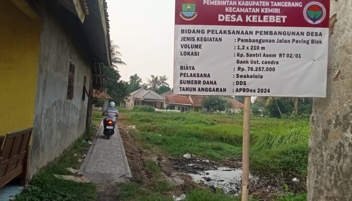 Paving Blok Desa Klebet:  Pelaksanaan Di Duga Asal Jadi yang Memburuk Kualitas Infrastruktur?