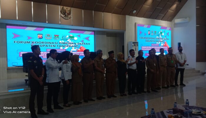 Rakor Forkopimda: Waspadai Peredaran Narkoba di Kabupaten Tangerang