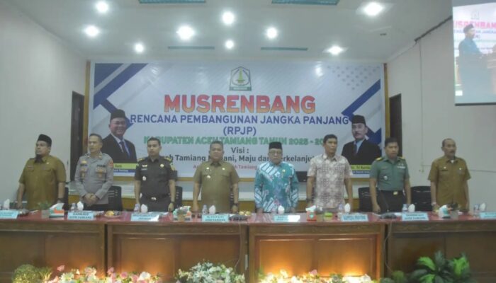 Aceh Tamiang Gelar RPJP 2025-2045