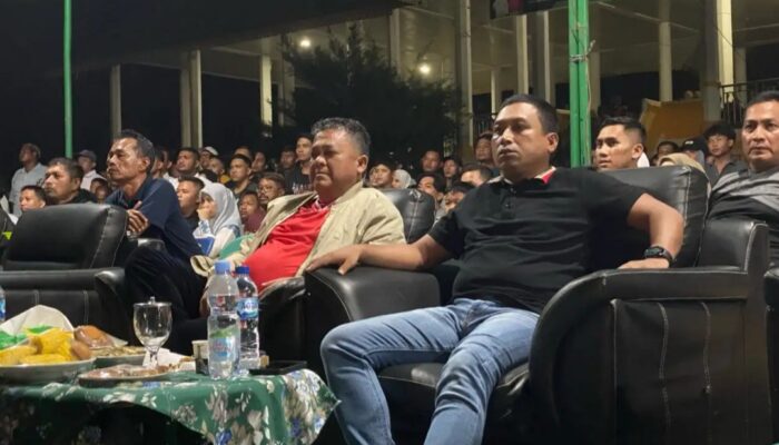 Pj Bupati Asra Nobar Semifinal AFC U-23 Bersama Forkopimda & Masyarakat