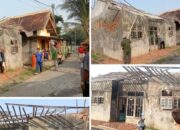 Kades Cirumpak H.Ridwan Afif Memberikan Bantuan Bedah Rumah kepada Pasutri Nanang Jumi