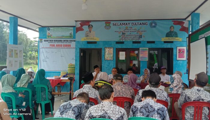 Kades Pasanggrahan Optimis Dapat Nilai Tinggi, Dalam Pelaksanan lomba PHBS