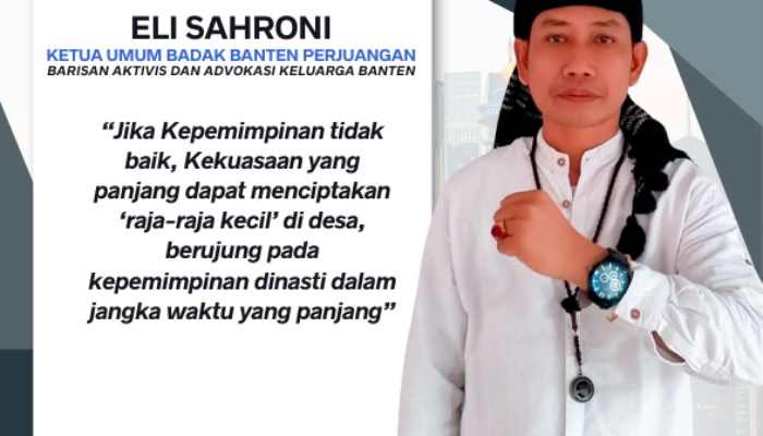 Penambahan Masa Jabatan Kepala Desa Di Lebak, Menyambut Perubahan Atau Ancaman ?