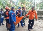 Polres Tanggamus dan Tim SAR Gabungan Evakuasi Korban Serangan Buaya Way Semaka