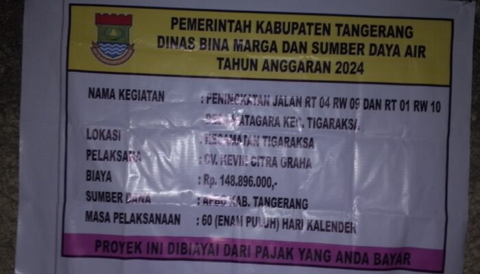 Betonisasi Baru Sudah Retak Di Perum Mustika, Bukti Lemahnya Pengawasan Dari Dinas Binamarga
